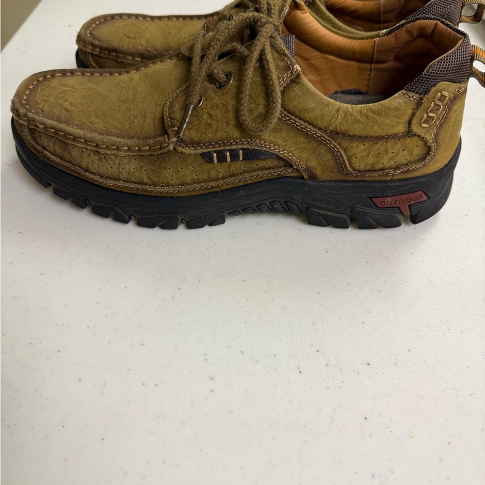 Men's Tan Casual Shoes - Picture 2 of 4